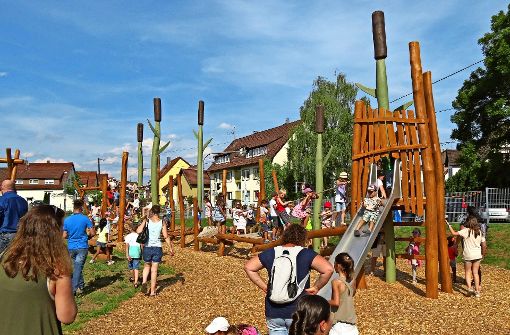 Kinder planen Spielplatz - Stuttgarter Nachrichten