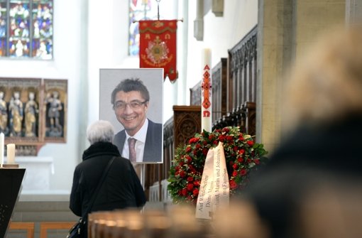 Abschied von CDU-Politiker: Trauerfeier von Schockenhoff - Stuttgarter Nachrichten
