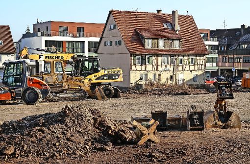Bauen in Gerlingen: Ein Neubaukomplex mitten in der Stadt - Stuttgarter Nachrichten