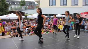 Beim diesjährigen Bürgerfest gab es auch Tanzeinlagen zu bestaunen. Foto: Georg Friedel
