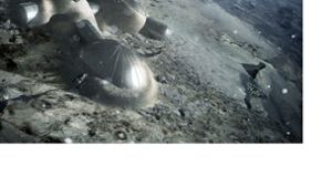 So stellt man sich bei der Europäischen Weltraumagentur eine Station auf dem Mond vor – die Studenten des Stuttgarter Workshops sollen neue Ideen für den Mars finden. Foto: Esa