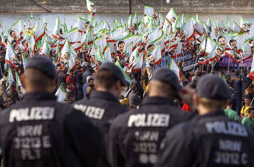 Die PKK-Kundgebung in Köln hat die türkische Regierung verärgert. Foto: dpa