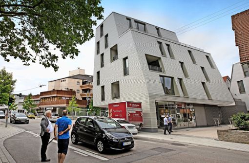 Architektonischer Hingucker und neuer Treffpunkt in Ruit: das „Haus Liselotte“ der Gradmann-Stiftung. Foto: Horst Rudel