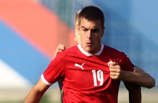 Jovan Milosevic im Trikot der serbischen Juniorennationalmannschaft. Foto: imago/Aleksandar Djorovic