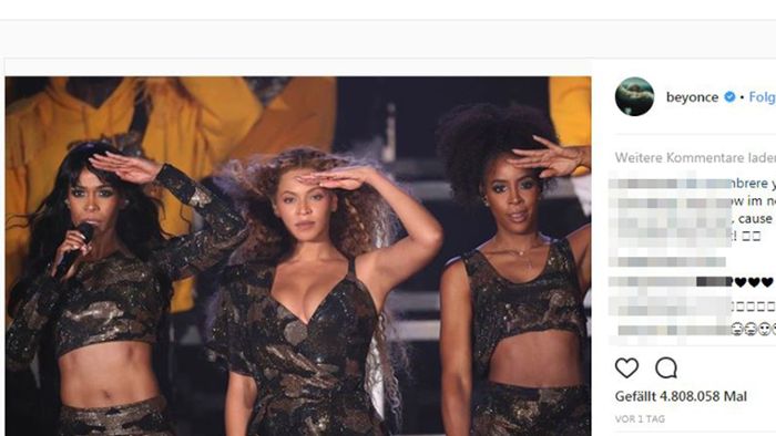 Beyoncé holt Auftritt nach – das Netz feiert