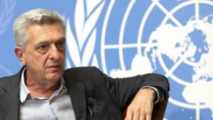 UNHCR-Chef Filippo Grandi ist besorgt über einen Rückgang humanitärer Hilfe. Foto: Salvatore Di Nolfi/KEYSTONE/dpa
