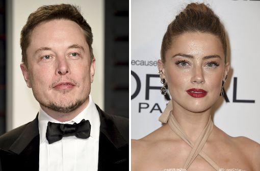 Elon Musk und Amber Heard gehen offenbar wieder getrennte Wege. Foto: AP