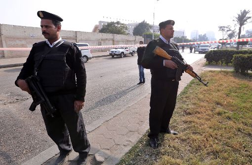 Erhöhte Alarmbereitschaft in Kairo: Bei einem Anschlag sind sechs Polizisten getötet worden (Symbolbild). Foto: EPA