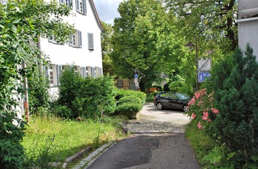 Das alte Haufendorf Thomashardt ist von   schmalen Gassen mit idyllischen Winkeln durchzogen. Foto: /Peter Stotz