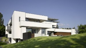 2009 für den Mies van der Rohe Award nominiert: Stuttgarter Villa Haus am oberen Berg von Alexander Brenner  Foto: Zooey Braun