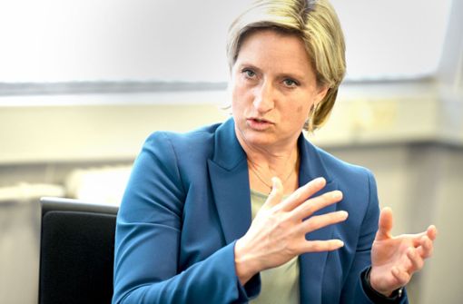 Nicole Hoffmeister-Kraut (CDU) fordert einen Ausfallfonds für die Messewirtschaft. Foto: Lichtgut/Leif Piechowski