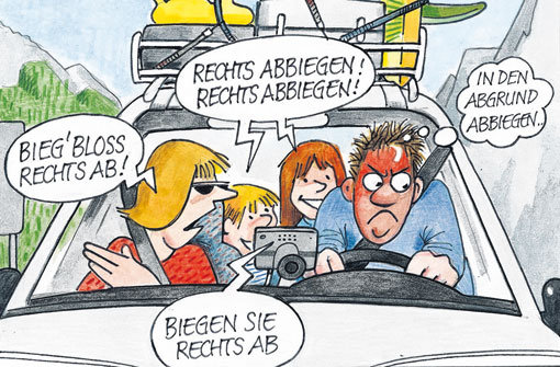 Karikatur: Foto: Sepp Buchegger
