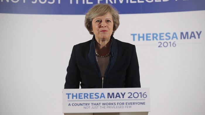 Rivalin zieht sich zurück – Theresa May ist einzige Kandidatin