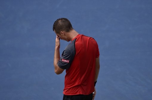 Gegen Novak Djokovic hat Philipp Kohlschreiber am Ende deutlich das Nachsehen.  Foto: dpa