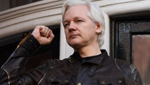 Seit 2012 lebt Assange in Ecuadors Botschaft in London. Foto: AFP