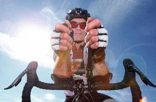Ulrich Grothe hat das härteste Radrennen der Welt vor sich Foto: Baumann