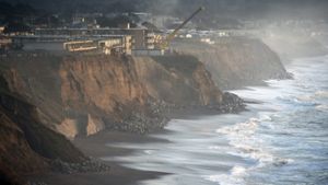 Die kalifornische Küstenstadt hat Probleme mit Erosion. Foto: dpa