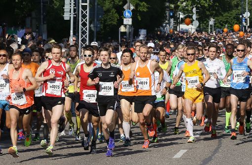 Beim Stuttgart Lauf kämpfen am Samstag und Sonntag rund 15 000 Teilnehmer um die besten Plätze und persönliche Bestleistungen. Foto: Baumann