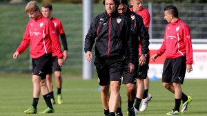 Bundesliga macht Pause, VfB-Profis trainieren