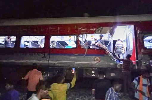 In Indien ist es am Freitag zu einem Zugunglück gekommen. Foto: dpa/---
