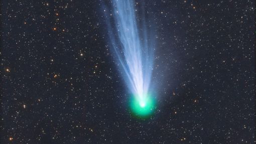 Gut alle 70 Jahre zieht Komet 12 P/Pons-Brooks seine Bahn und kann für Tage von der Erde aus gesehen werden - meist mit den nötigen Hilfsmitteln. Foto: Michael Jäger/AZM/dpa