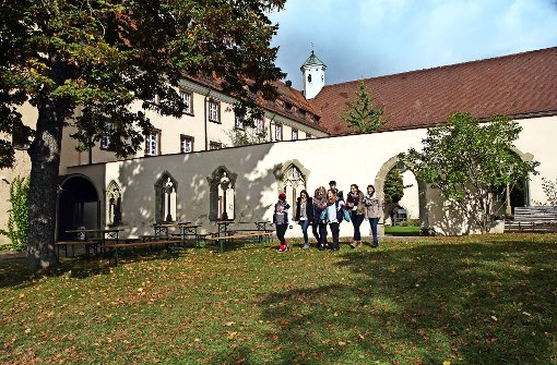 Teilnehmer der Exkursion im Kloster Kirchberg Foto: privat