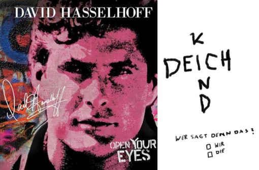 Sie können sich entscheiden: David Hasselhoff oder Deichkind Foto: Label