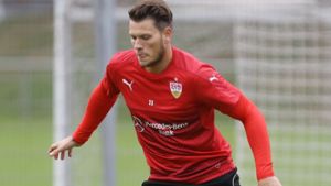 Beim VfB Stuttgart hofft Daniel Ginczek auf ein baldiges Comeback. Foto: Pressefoto Baumann