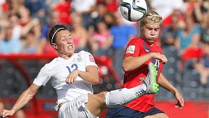 Die Engländerinnen haben sich im WM-Achtelfinale gegen Norwegen mit 2:1 durchgesetzt. Foto: dpa