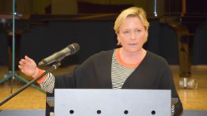 Kultusministerin Susanne Eisenmann will mehr Struktur im Qualitätsmanagement. Foto: Alexandra Kratz
