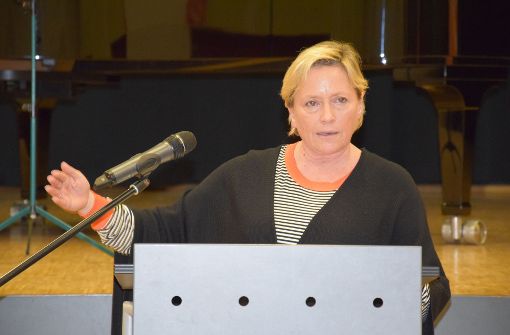 Kultusministerin Susanne Eisenmann will mehr Struktur im Qualitätsmanagement. Foto: Alexandra Kratz
