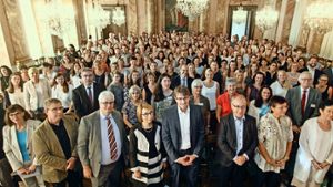 262 neue Lehrer haben jüngst mit einer Feier im Ludwigsburger Schloss ihren Dienst aufgenommen. Doch einige Stellen sind noch unbesetzt. Foto: factum/Bach