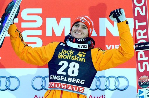 Richard Freitag hat das Skispringen in Engelberg gewonnen. Foto: dpa