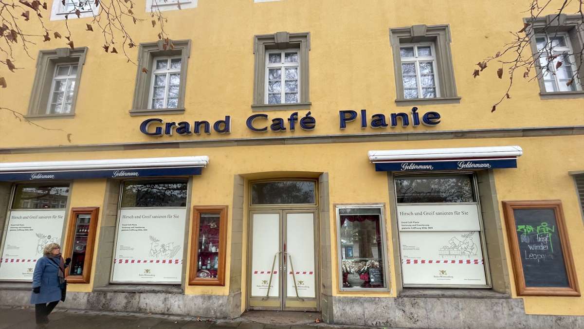 Grand Café Planie in Stuttgart: Neuverpachtung des Lokals kommt nicht voran