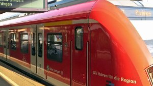 Wegen einer Streckensperrung zwischen Ludwigsburg und Tamm kann es im S-Bahn- und Regionalverkehr noch immer zu Verspätungen kommen. Foto: Leserfotograf aesthet