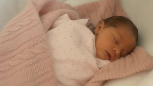 Die kleine Leonore kam im Februar zur Welt. Sie ist die erste Tochter von Schwedens Prinzessin Madeleine. Foto: Prinsessan Madeleine/Kungahuset.se