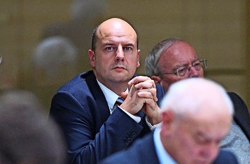 Stefan Räpple sitzt im Stuttgarter Landtag. Foto: dpa