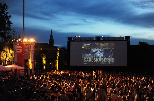 Im Hof der Ludwigsburger Karlskaserne beginnt die Kino-Open-Air-Saison. Foto: Kinokult