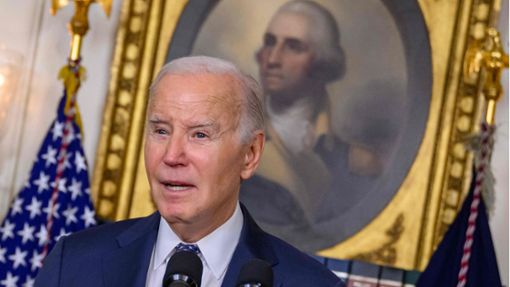 US Präsident Joe Biden Joe Biden im Weißen Haus. Ein Sonderermittler hatte Kritik an seiner geistigen Verfassung geäußert. Foto: AFP/MANDEL NGAN