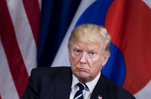 US-Präsident Donald Trump hat Kim Jong Un als „Verrückten“ bezeichnet. Foto: AFP