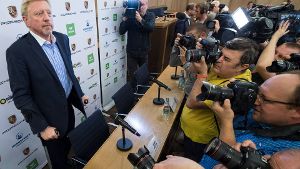 Muss einen ersten großen Rückschlag verkraften: Boris Becker, Chef des deutschen Männertennis. Foto: dpa