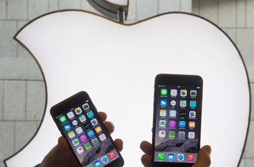 Apple stellt am 7. September wohl die neuen iPhones vor (Archivbild: iPhone 6) Foto: dpa