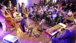 Unterhaltung auf hohem Niveau: Das Konzert der Jazz-Urgesteine im Sindelfinger Pavillon Foto: Bernd Epple
