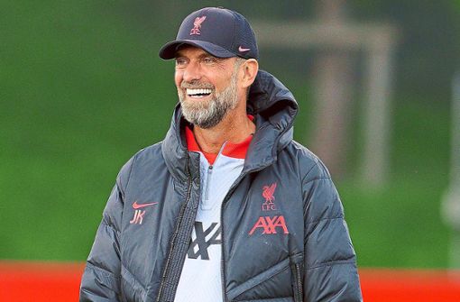 Lacht Jürgen Klopp im Sommer auch bei Trainingseinheiten des FC Liverpool in Donaueschingen? Foto: Peter Byrne