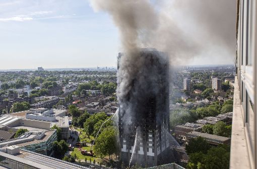 Der Brandschutz ist in Hunderten Hochhäusern in England laut einer Untersuchung ähnlich schlecht wie im ausgebrannten Grenfell Tower in London. Foto: PA Wire