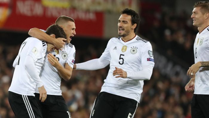 DFB-Team löst WM-Ticket nach Russland