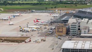 Am Flughafen Stuttgart sind wegen des Streiks 14 Flüge storniert worden. Foto: dpa