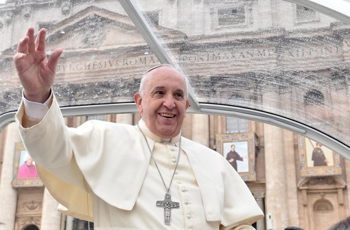 Teilt kräftig gegen die Kardinäle und Prälaten im Vatikan aus: Papst Franziskus Foto: dpa Foto:  