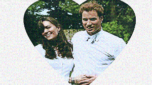 Kate und William 2001 in St. Andrews - nun wird Prinzessin Charlotte getauft.  Foto: AP