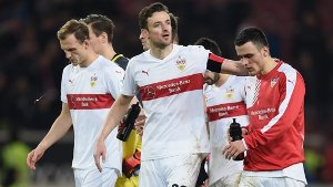 Freude sieht anders aus: Gegen Bremen war für den VfB mehr als nur ein 1:1 drin Foto: Getty